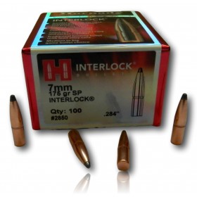 OGIVE HORNADY INTERLOCK CAL 7 MM 284 175GR BTE 100 2850