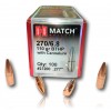 BOITE DE 100 OGIVES HORNADY 6.8 MM 277 110GR BTHP MATCH 27200