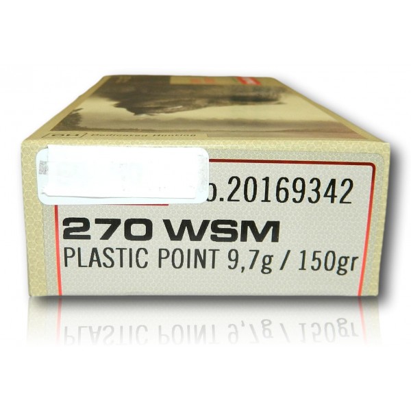 270 WSM NORMA PPDC 150 GR BTE 20