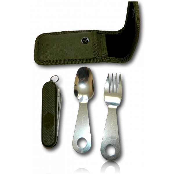 SET CAMPING ALBAINOX. AVEC ETUI