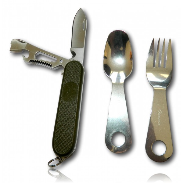 SET CAMPING ALBAINOX. AVEC ETUI