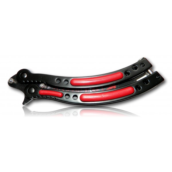 COUTEAU PAPILLON RED EAGLE ALBAINOX LAME 10.20CM 02197