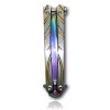 COUTEAU PAPILLON RAINBOW LAME 7.8CM 02147