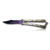 COUTEAU PAPILLON RAINBOW LAME 7.8CM 02147