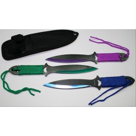 COUTEAU A LANCER ALBAINOX MULTI COLORE