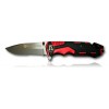 COUTEAU PLIANT K25 ROUGE/NOIR. LAME 9.2 19653