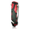 COUTEAU PLIANT K25 ROUGE/NOIR. LAME 9.2 19653