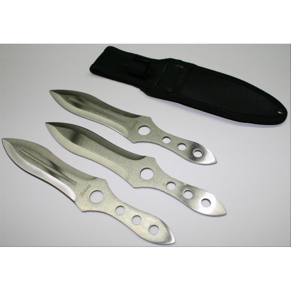COUTEAU A LANCER ALBAINOX GRIS
