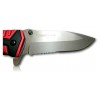 COUTEAU PLIANT K25 ROUGE/NOIR. LAME 9.2 19653