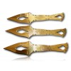 SET 3 COUTEAUX A LANCER RAINGOLD. 17.2 32339