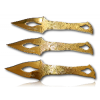 SET 3 COUTEAUX A LANCER RAINGOLD. 17.2 32339