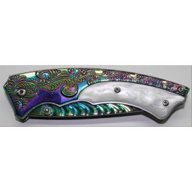 COUTEAU PLIANT ALBAINOX MOTO LOUP