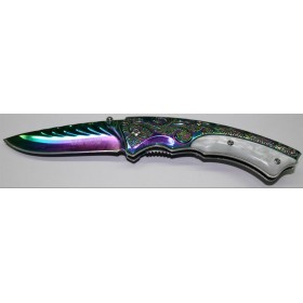 COUTEAU PLIANT ALBAINOX MOTO LOUP