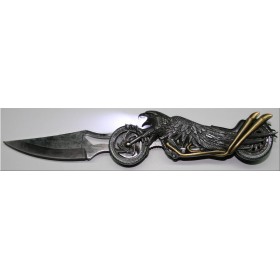 COUTEAU PLIANT ALBAINOX AIGLE MOTO