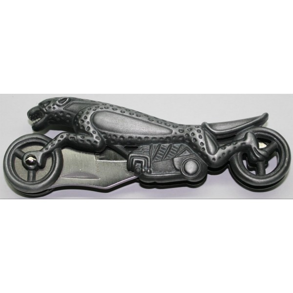 COUTEAU PLIANT ALBAINOX LEOPARD MOTO