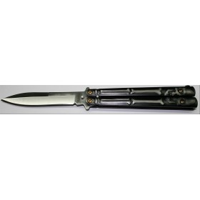 COUTEAU PAPILLON ALBAINOX SKULLS
