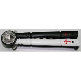COUTEAU PAPILLON ALBAINOX TEMPLIER NOIR ET BLANC