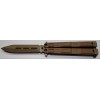 COUTEAU PAPILLON ALBAINOX COYOTTE