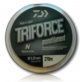 FIL NYLON TRIFORCE DAIWA 0.35MM 270M