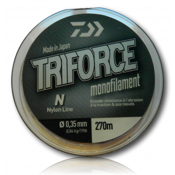 FIL NYLON TRIFORCE DAIWA 0.35MM 270M