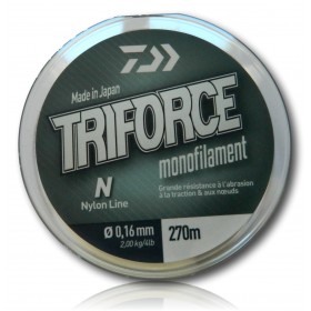 FILE NYLON TRIFORCE DAIWA 0.16MM 270M