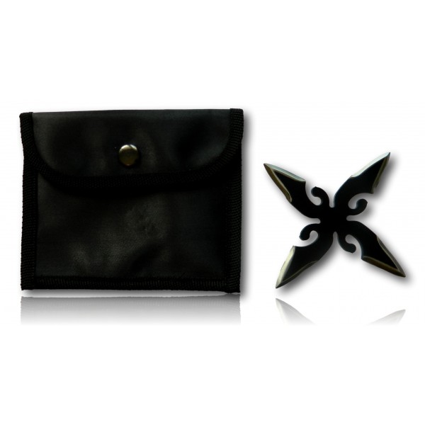 ETOILE DE JET 4 BRANCHES NOIRE ET12