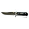COUTEAU TEMPLIER LAME 16CM MANCHE NOIR ET CROIX 987