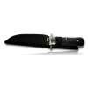 COUTEAU TEMPLIER LAME 16CM MANCHE NOIR ET CROIX 987