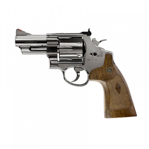 REVOLVER SMITH&WESSON M29 3'' CO2 CAL BB/4.5MM POLISHED AND BLUED