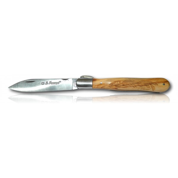 COUTEAU PROVENCAL 12 CM MITRE INOX OLIVIER 392351