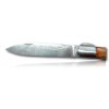 COUTEAU PROVENCAL 12 CM MITRES INOX OLIVIER SCULPTURE VIGNE 512352