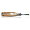 COUTEAU PROVENCAL 12 CM MITRES INOX OLIVIER SCULPTURE VIGNE 512352