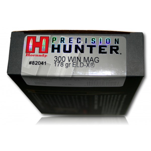 MUNITION HORNADY 300WM 178GR ELD-X