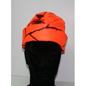 BONNET REVERSIBLE CAMO ORANGE/VERT 2467