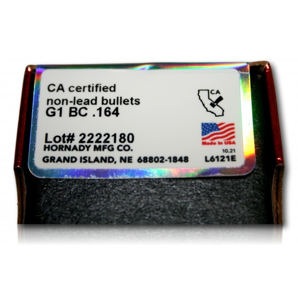 OGIVE HORNADY CX CAL 22 224 50 GR BTE 50