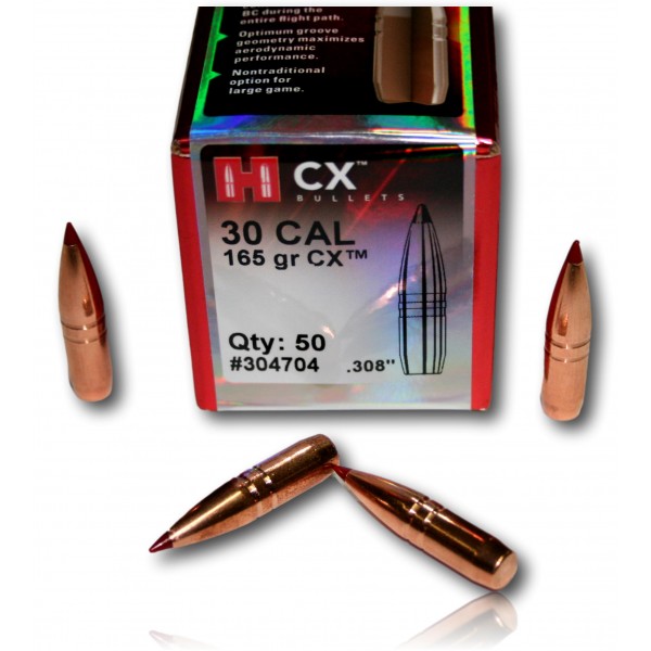 OGIVE HORNADY CX CAL 30 308 165GR BTE 50 304704