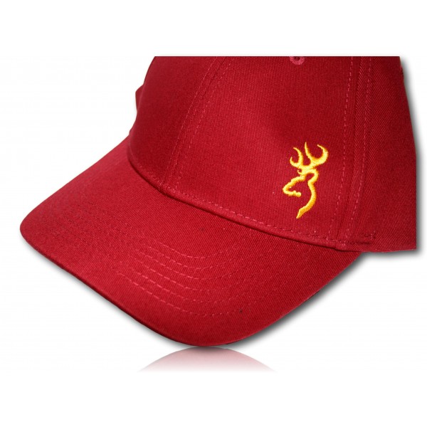 CASQUETTE BROWNING ROUGE FONCE