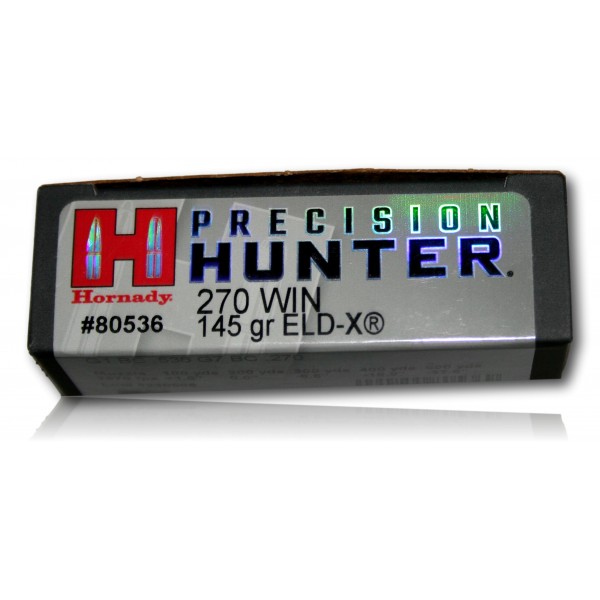 270 WIN HORNADY 145 GR ELD-X BTE 20 80536