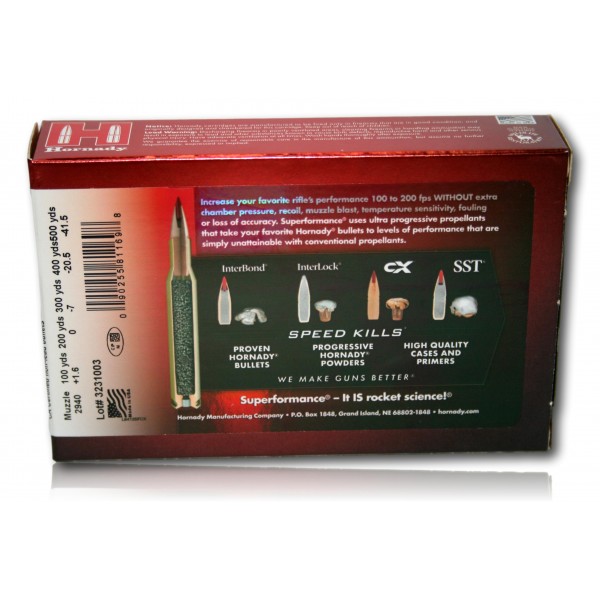 30-06 HORNADY 165 GR CX BTE 20 81169