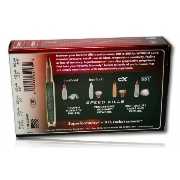 300 WM HORNADY 180 GR SST BTE 20 82193