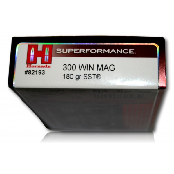300 WM HORNADY 180 GR SST BTE 20 82193