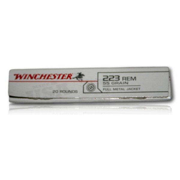 223REM WINCHESTER 55GR FMJ BTE 20