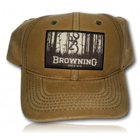 CASQUETTE BUSH WAX BROWNING