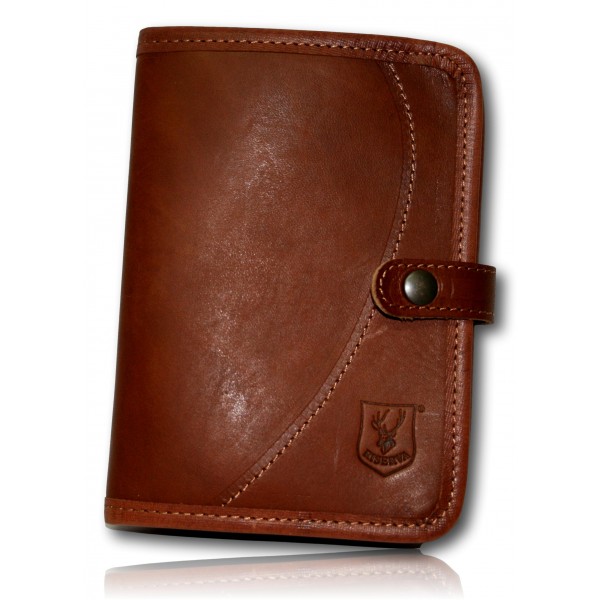 PORTE PERMIS DE CHASSE CUIR RISEVA 10X15