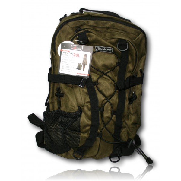 SAC A DOS FOURREAU 20L KAKI LIGNE VERNEY CARRON