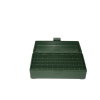 BOITE DE RANGEMENT VERTE 50 MUNITIONS CAL 9mm