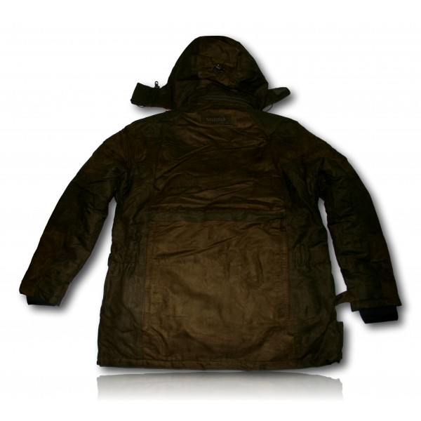Veste De Chasse Femme Percussion - Imperméable, Respirante, Avec Carnier Détachable, Coloris Orange
