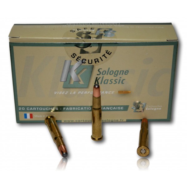 MUNITION SOLOGNAC SUBSONIQUE 170 GRAINS CAL 30X30 WIN