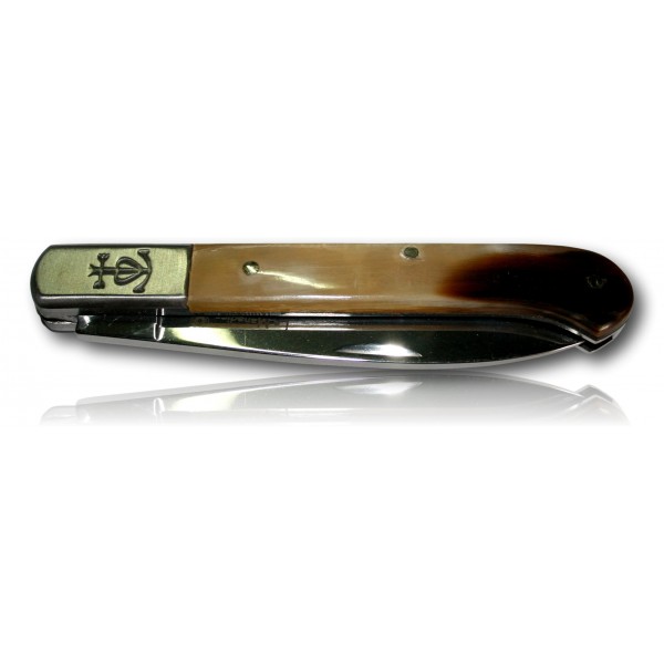COUTEAU CAMARGUAIS LE MANADIER N°12 CORNE 2402.3