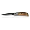 COUTEAU CAMARGUAIS N°12 BRUT DE TREMPE CORNE 0021